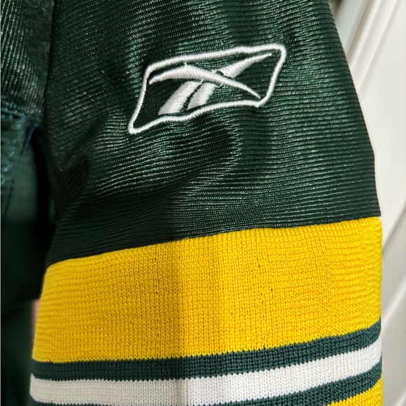 Aaron Rodgers Green Bay Packers nfl quilted reebok Jersey, men’s size 48, used - Picture 9 of 11
